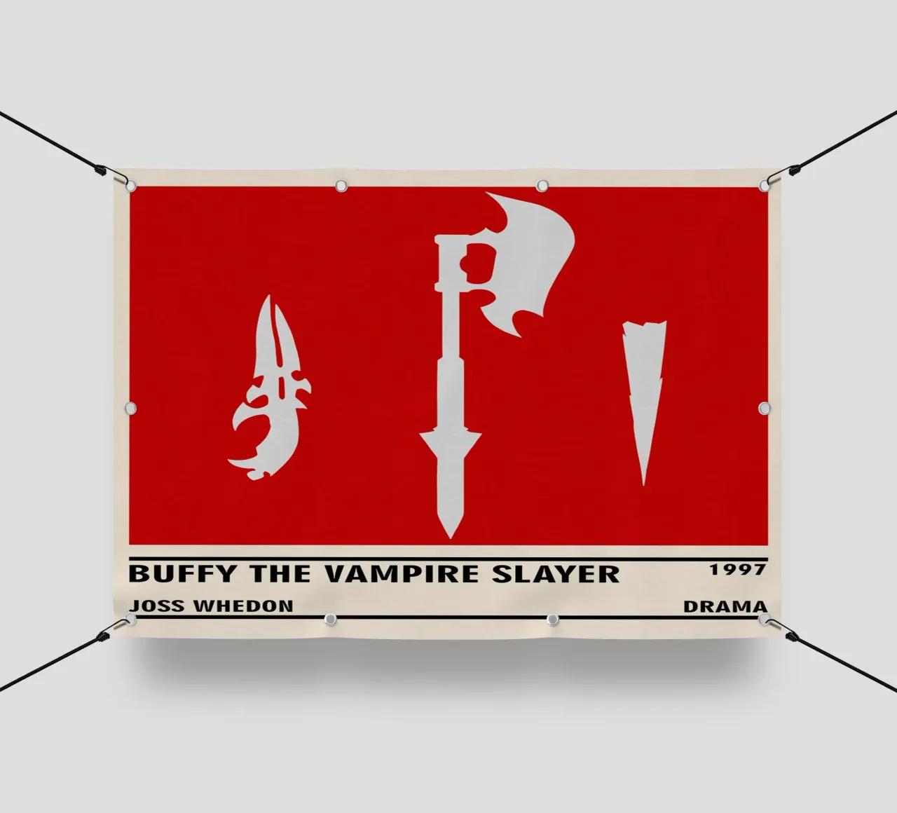 Buffy the Vampire Slayer telo in pvc da TheArtstudio