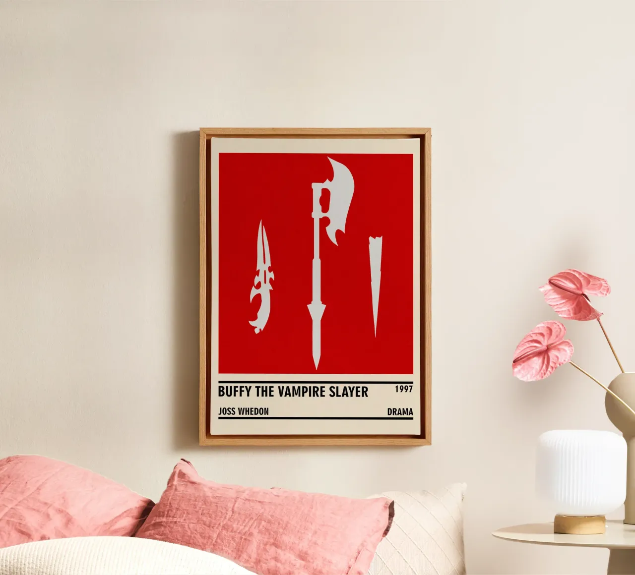 Buffy the Vampire Slayer tela con Cornice a cassetta da TheArtstudio