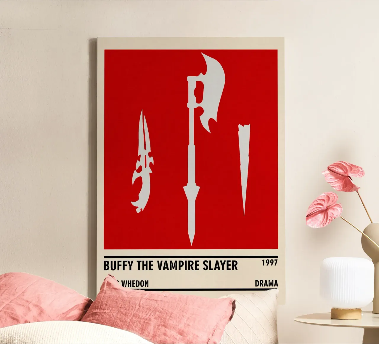 Buffy the Vampire Slayer tela con Cornice a cassetta da TheArtstudio