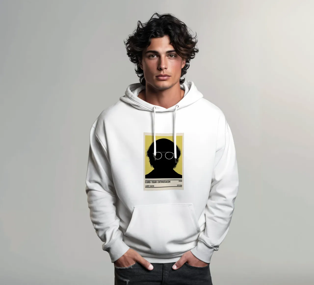 Curb Your Enthusiasm felpa con cappuccio da TheArtstudio