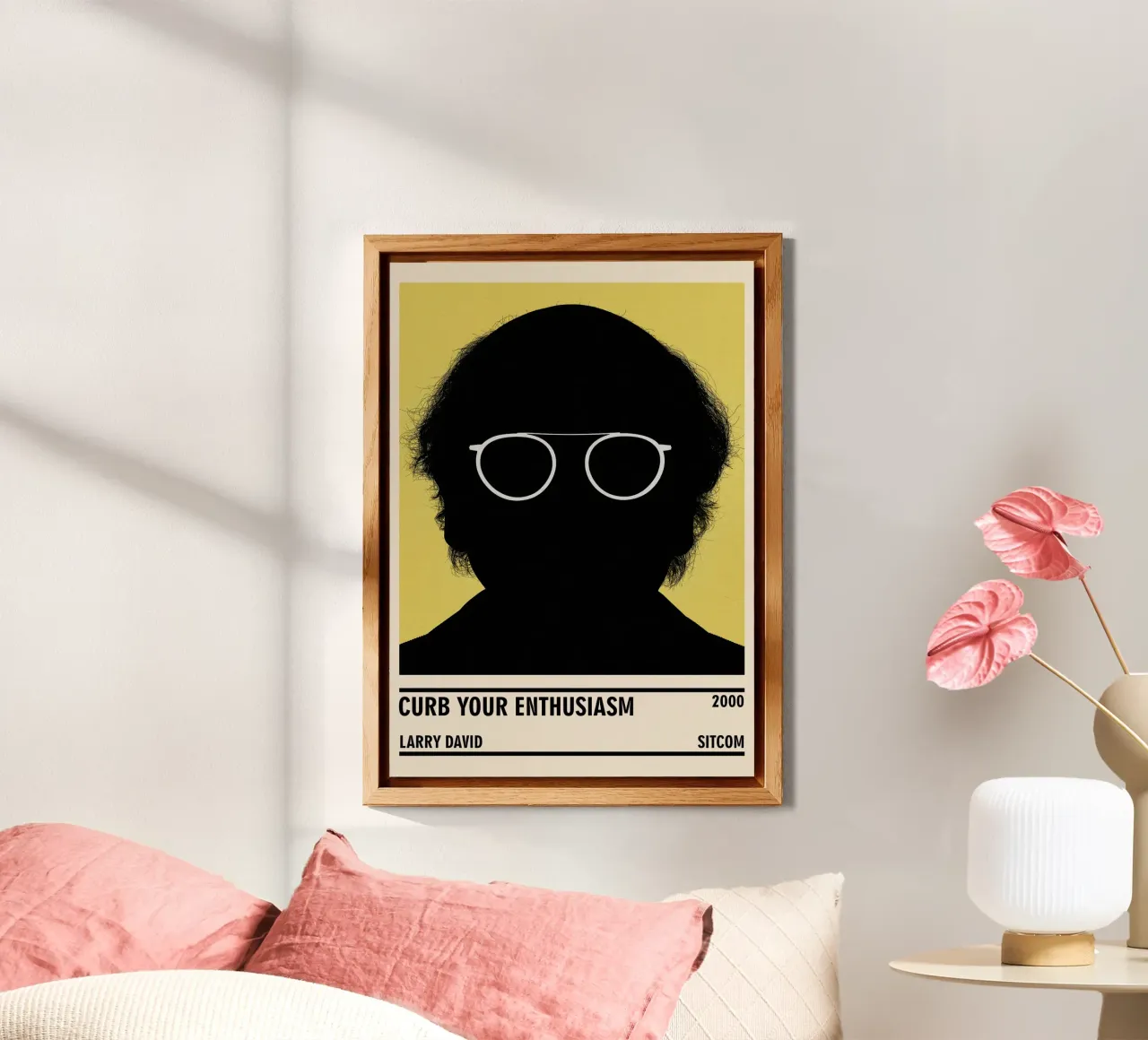 Curb Your Enthusiasm alluminio dibond da TheArtstudio