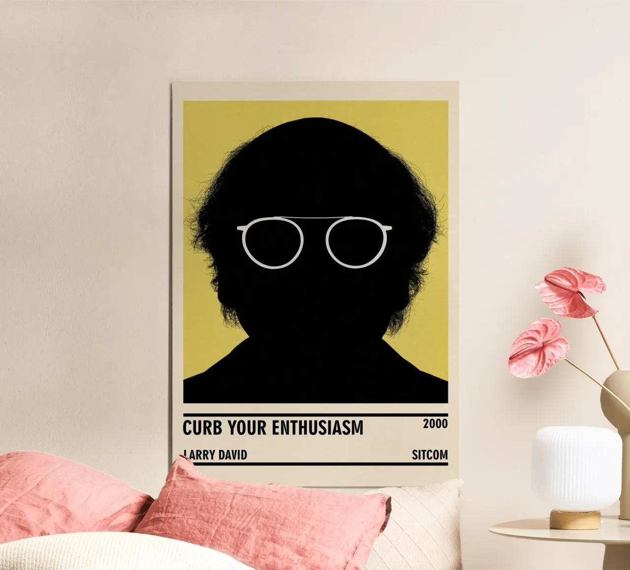 Curb Your Enthusiasm alluminio dibond da TheArtstudio