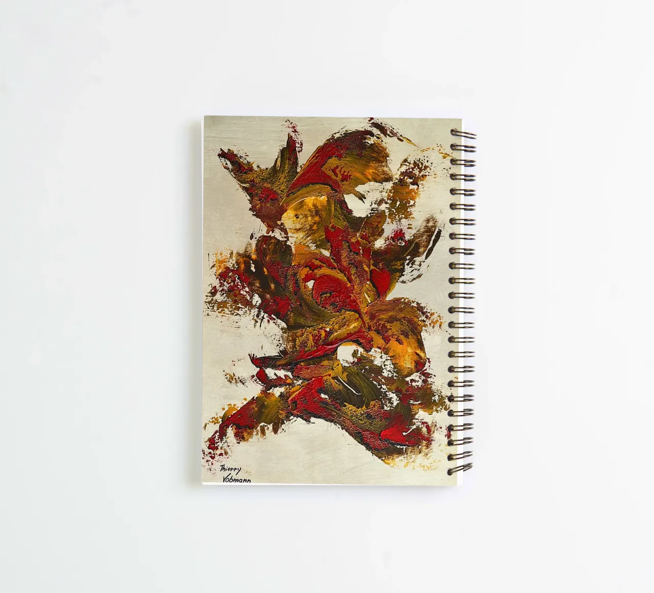 IDEAL GIFT 103 Ringbuch von Thierry Vobmann Abstract painting