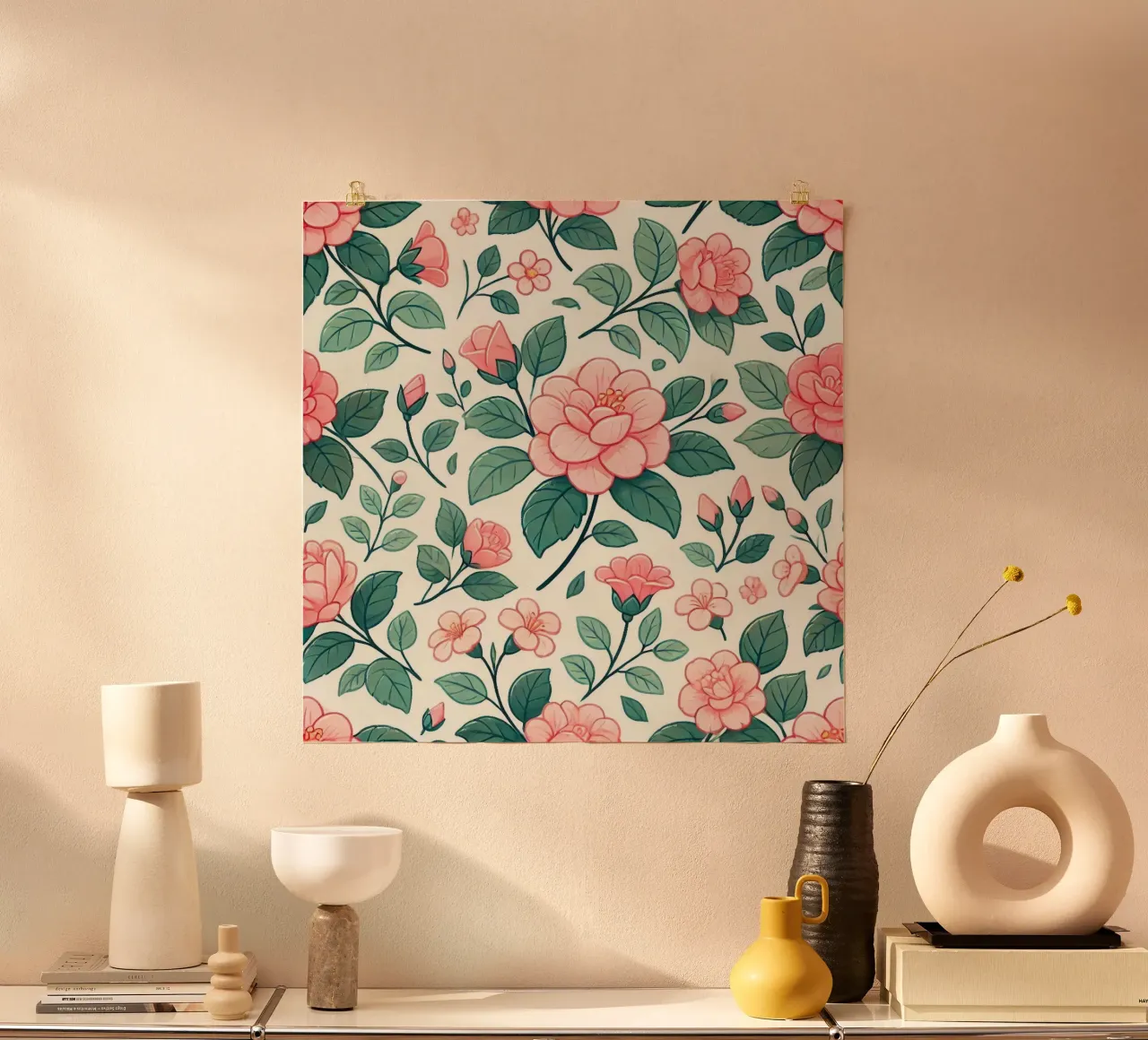 Fascino della Camelia carta hahnemühle da Organic Aesthetics