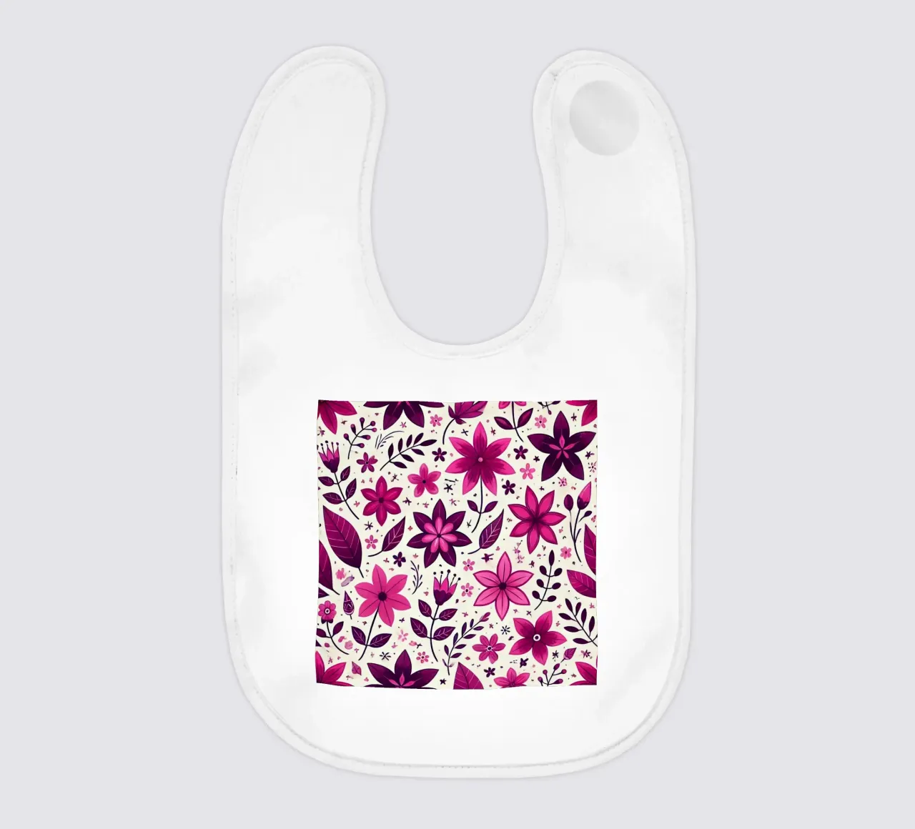 Fucsia Dreamscape bavaglino da Organic Aesthetics