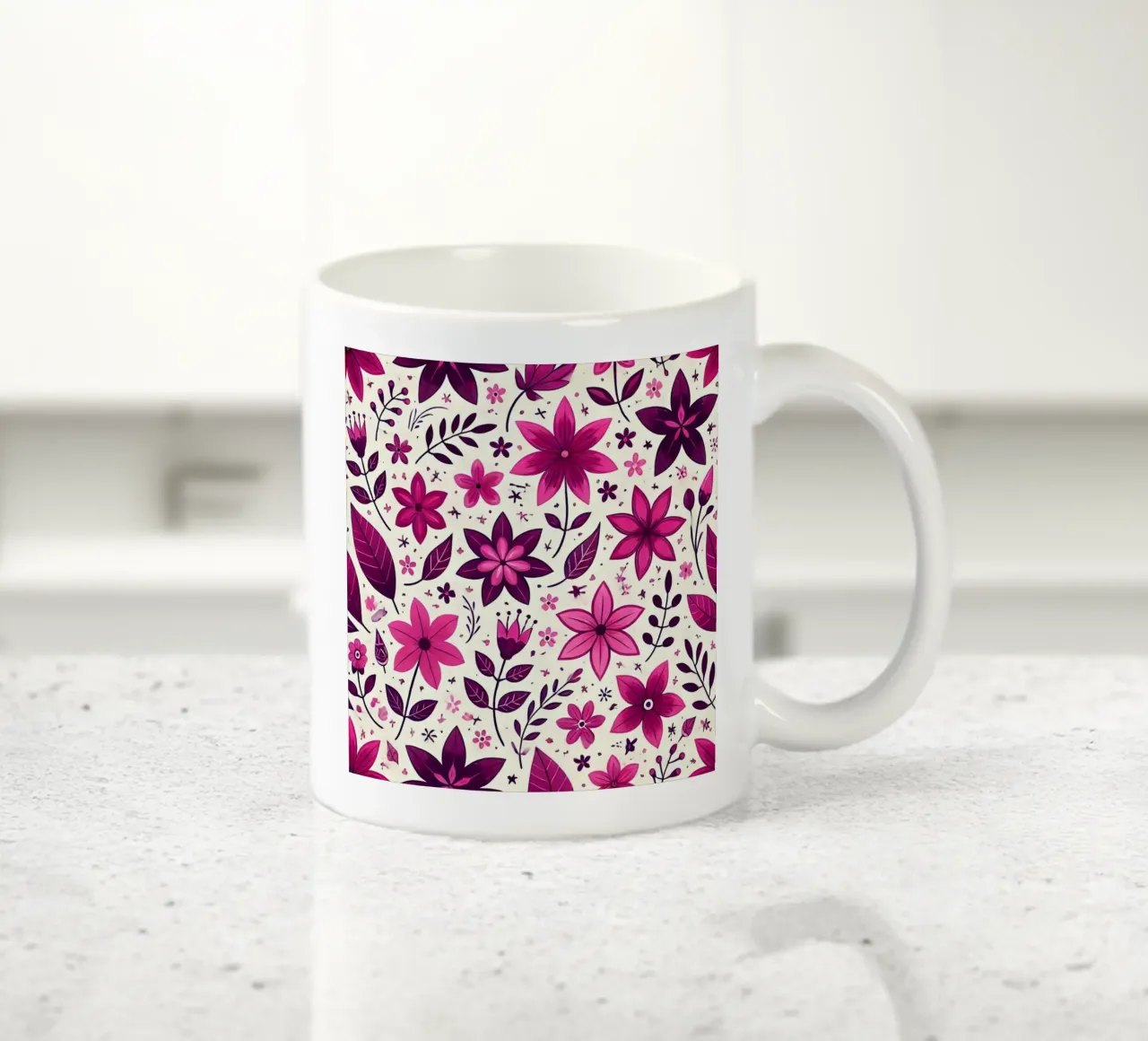 Fucsia Dreamscape tazza in ceramica da Organic Aesthetics