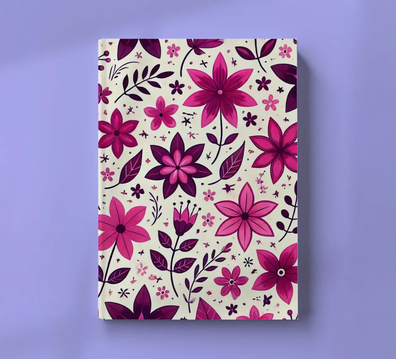 Fuchsia Dreamscape notebook by Organic Aesthetics