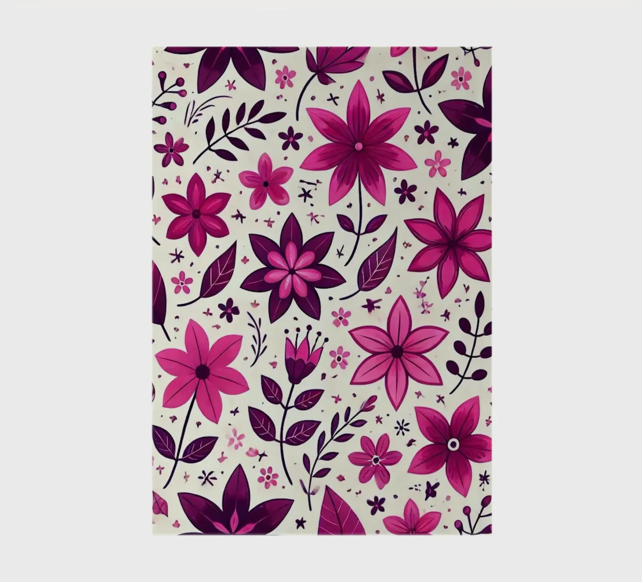 Fuchsia Dreamscape notebook by Organic Aesthetics