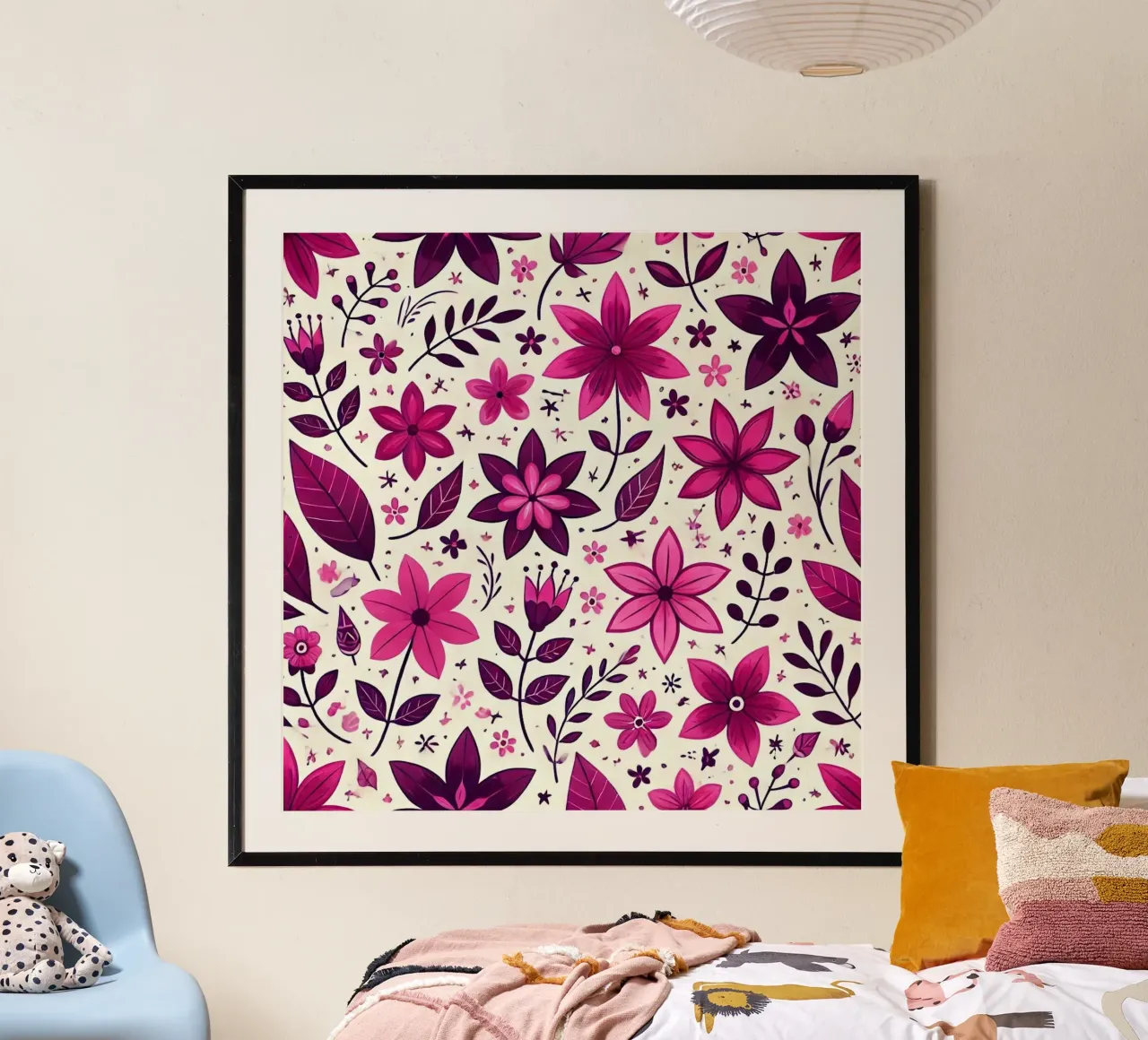 Fuchsia Dreamscape hahnemühle by Organic Aesthetics