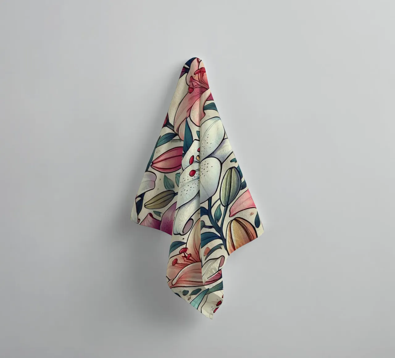 Ranunculus Radiance towel by Organic Aesthetics