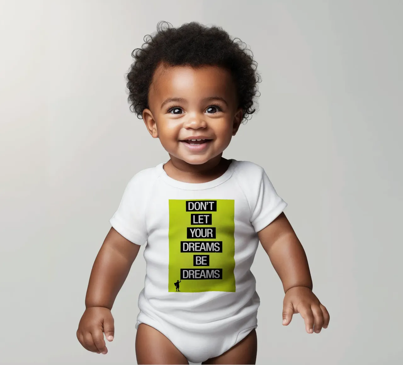 Dreams be dreams body neonato maniche corte da Davies Babies