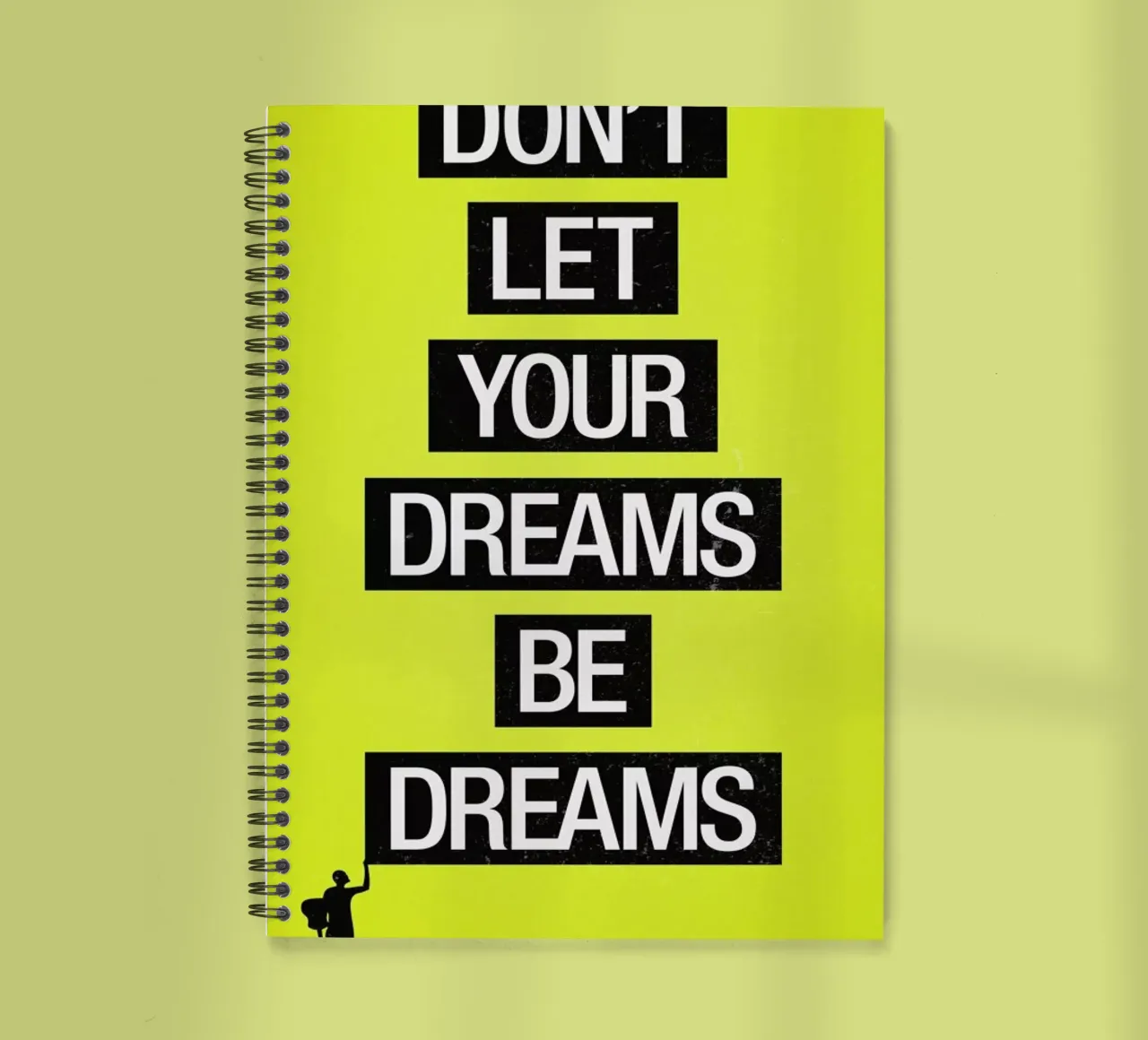 Dreams be dreams spiral notebook by Davies Babies