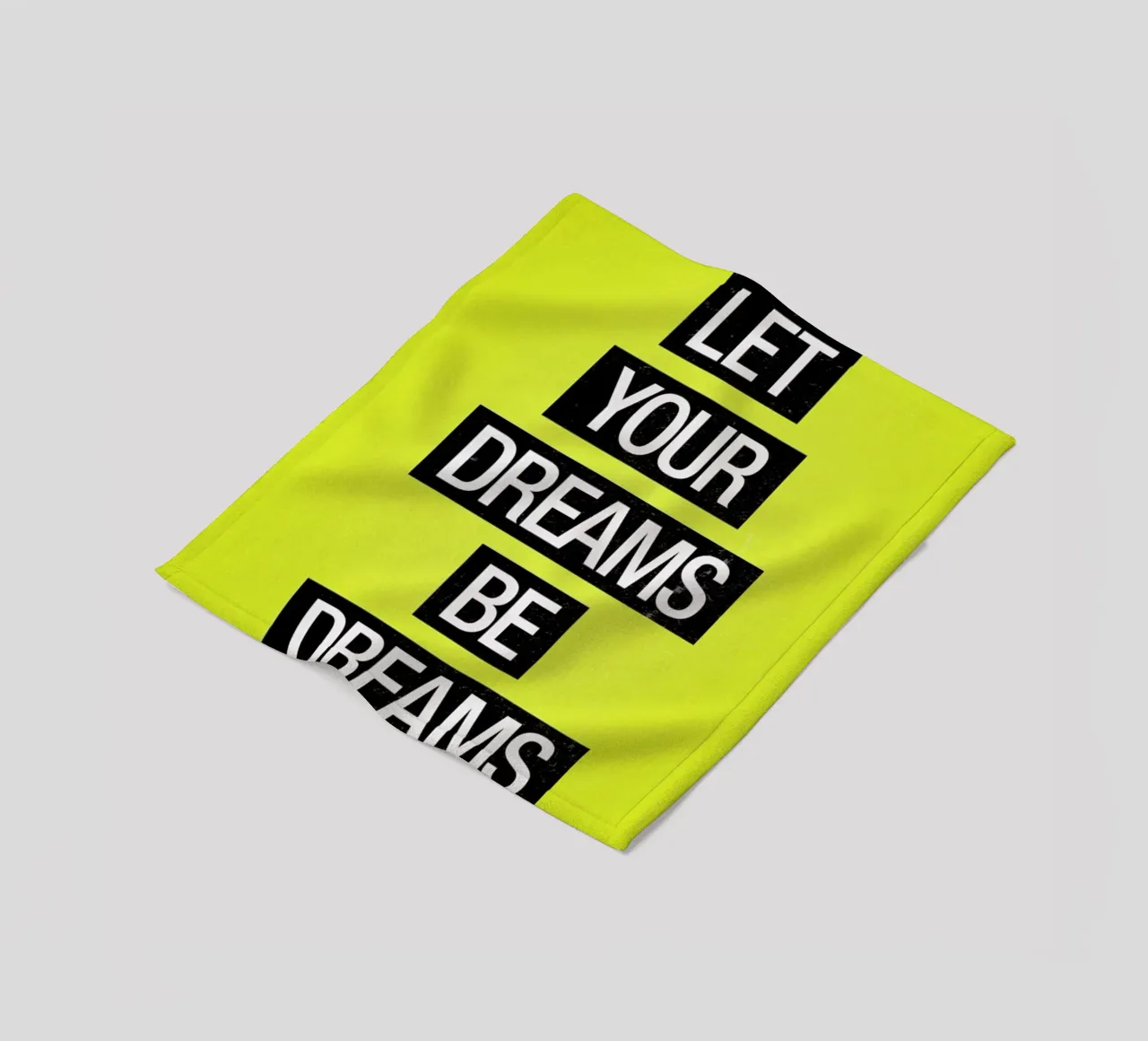 Dreams be dreams coperta in pile da Davies Babies