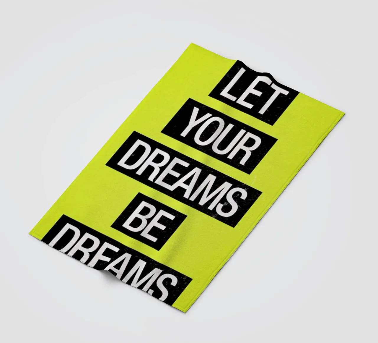 Dreams be dreams coperta in pile da Davies Babies