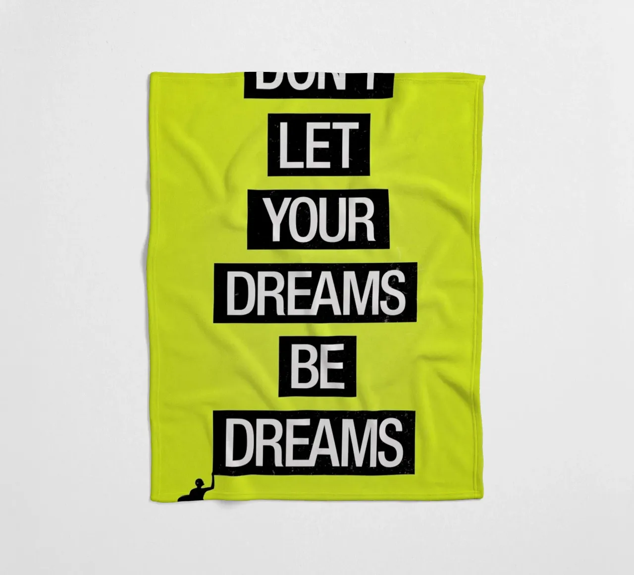 Dreams be dreams coperta in pile da Davies Babies