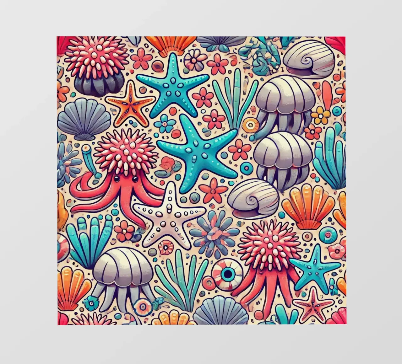 Anemone Allure telo in pvc da Organic Aesthetics
