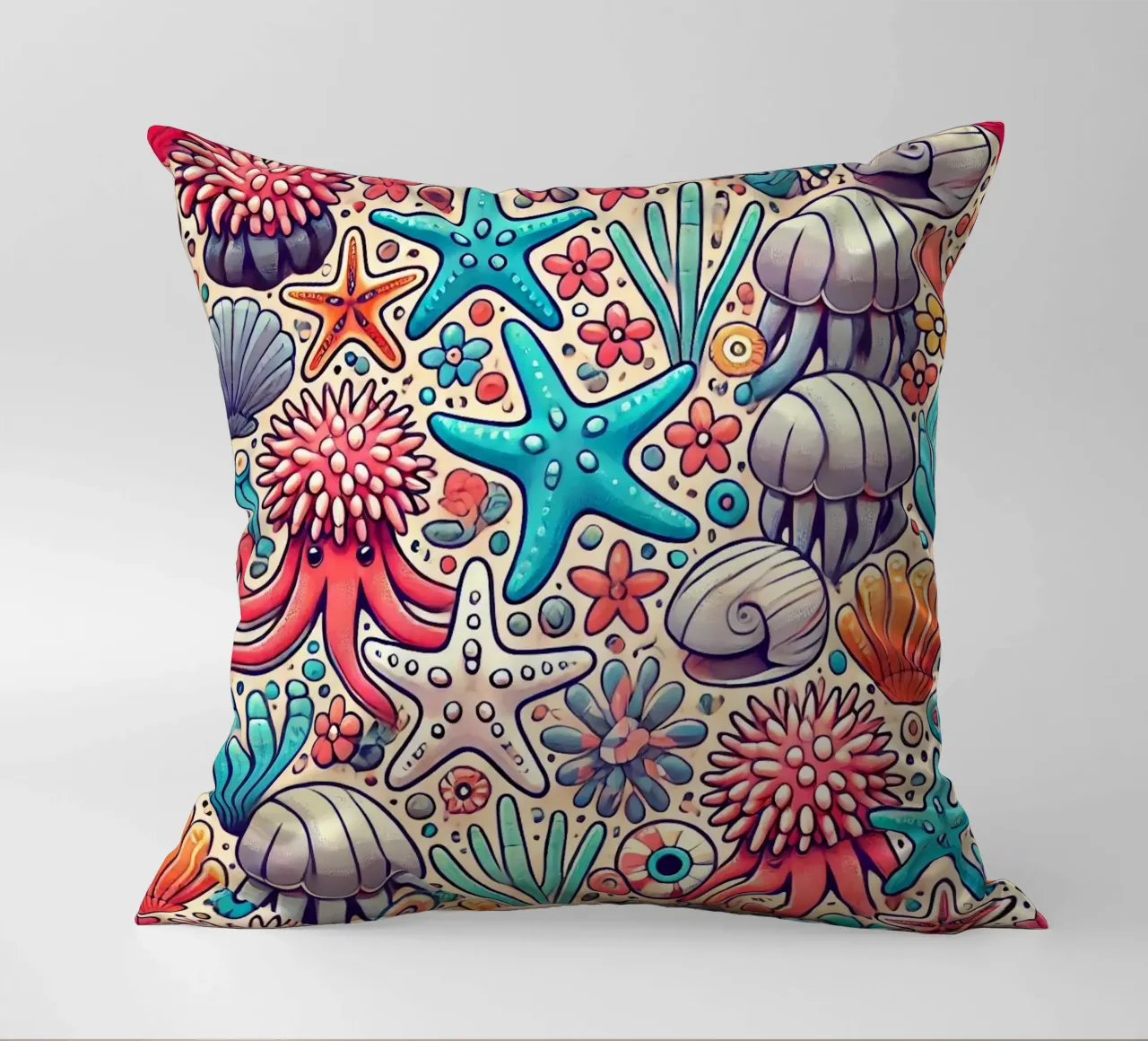 Anemone Allure cuscino da Organic Aesthetics