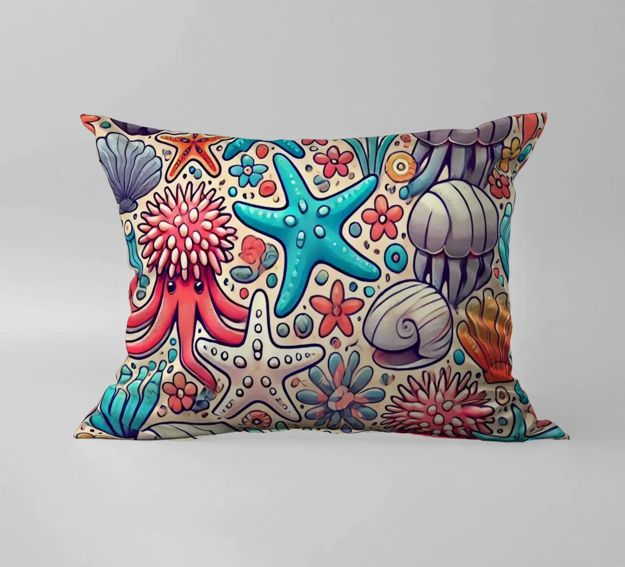 Anemone Allure cuscino da Organic Aesthetics