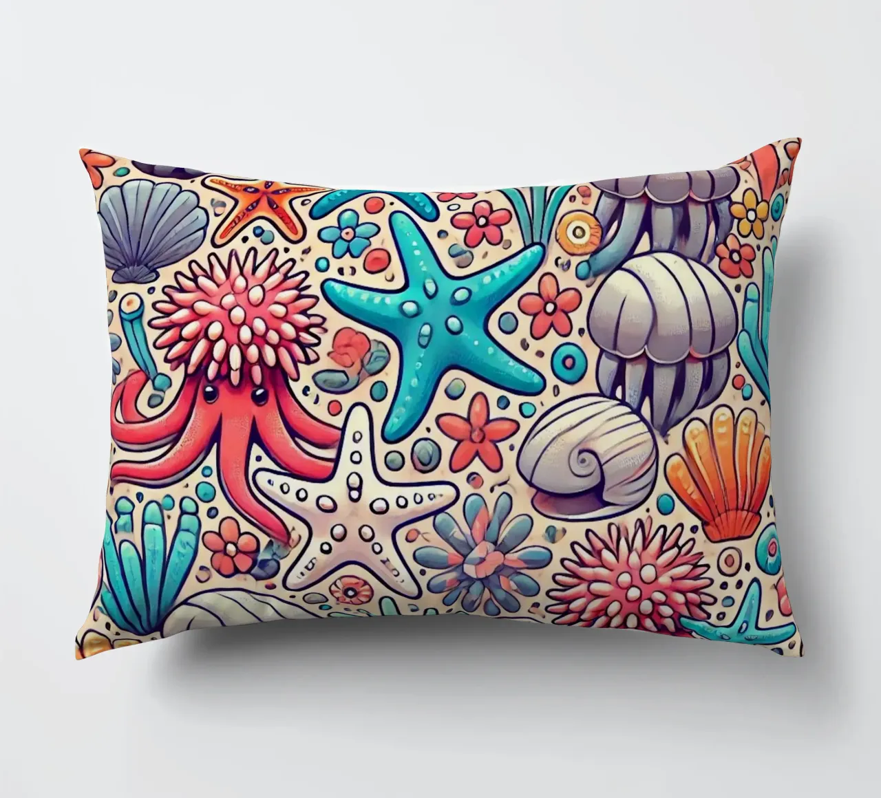 Anemone Allure cuscino da Organic Aesthetics