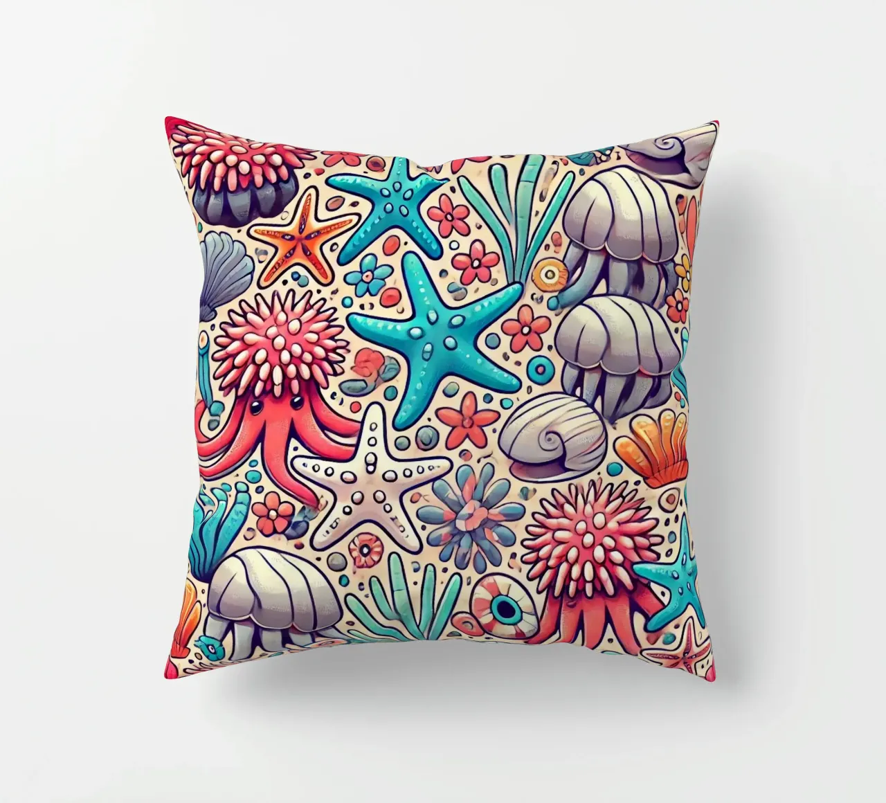 Anemone Allure cuscino da Organic Aesthetics