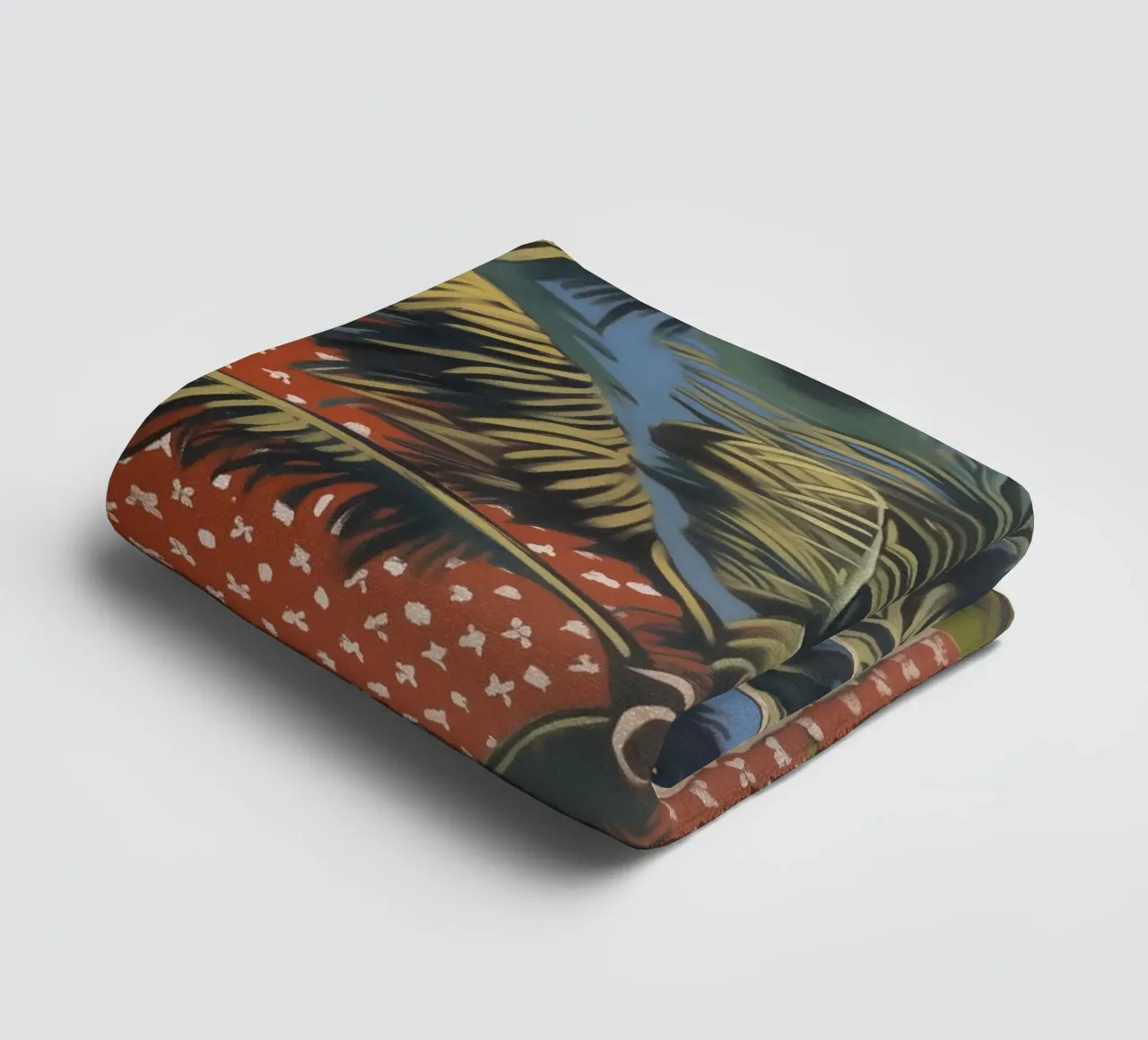 Palme viventi popart asciugamano da bagno da Carinaprint