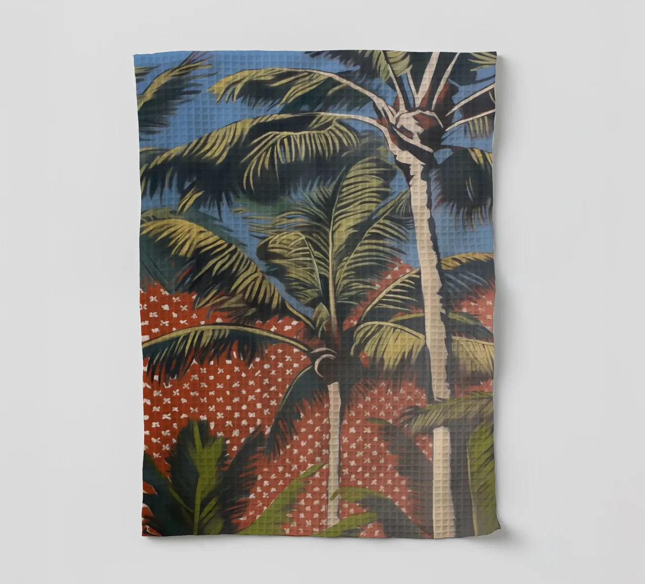 Palme viventi popart canovaccio da cucina da Carinaprint