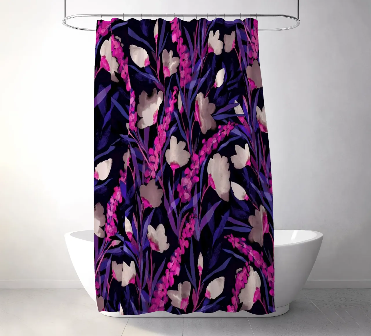 Libertine Midnight rideau de douche de Jacqueline Maldonado