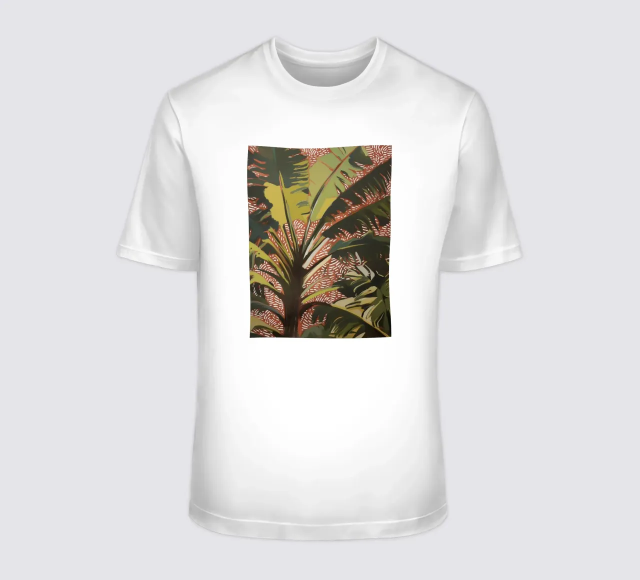 Nature Palm trees in the wind t-shirt by Carinaprint