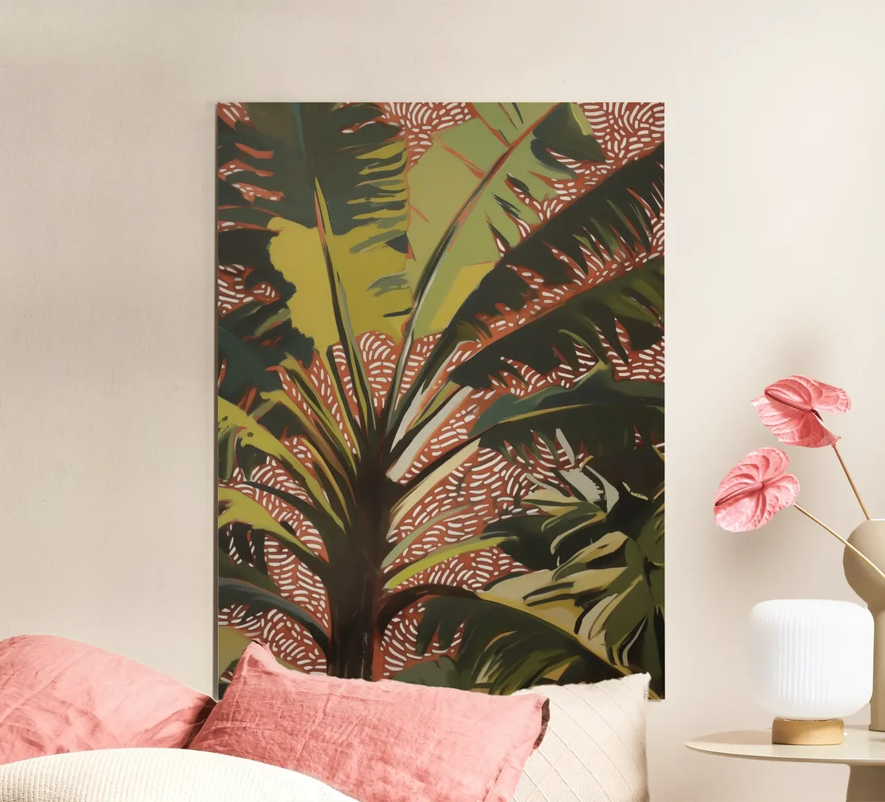 Natura Palme al vento poster da Carinaprint