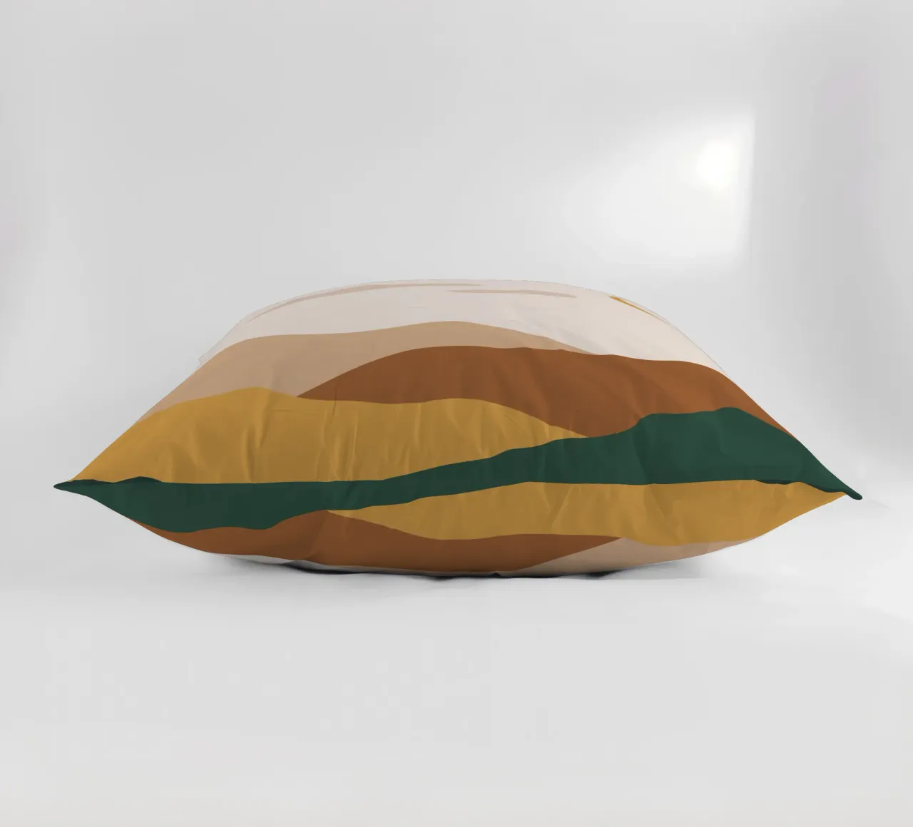 Paesaggio di metà secolo cuscino da IamHomeStudio