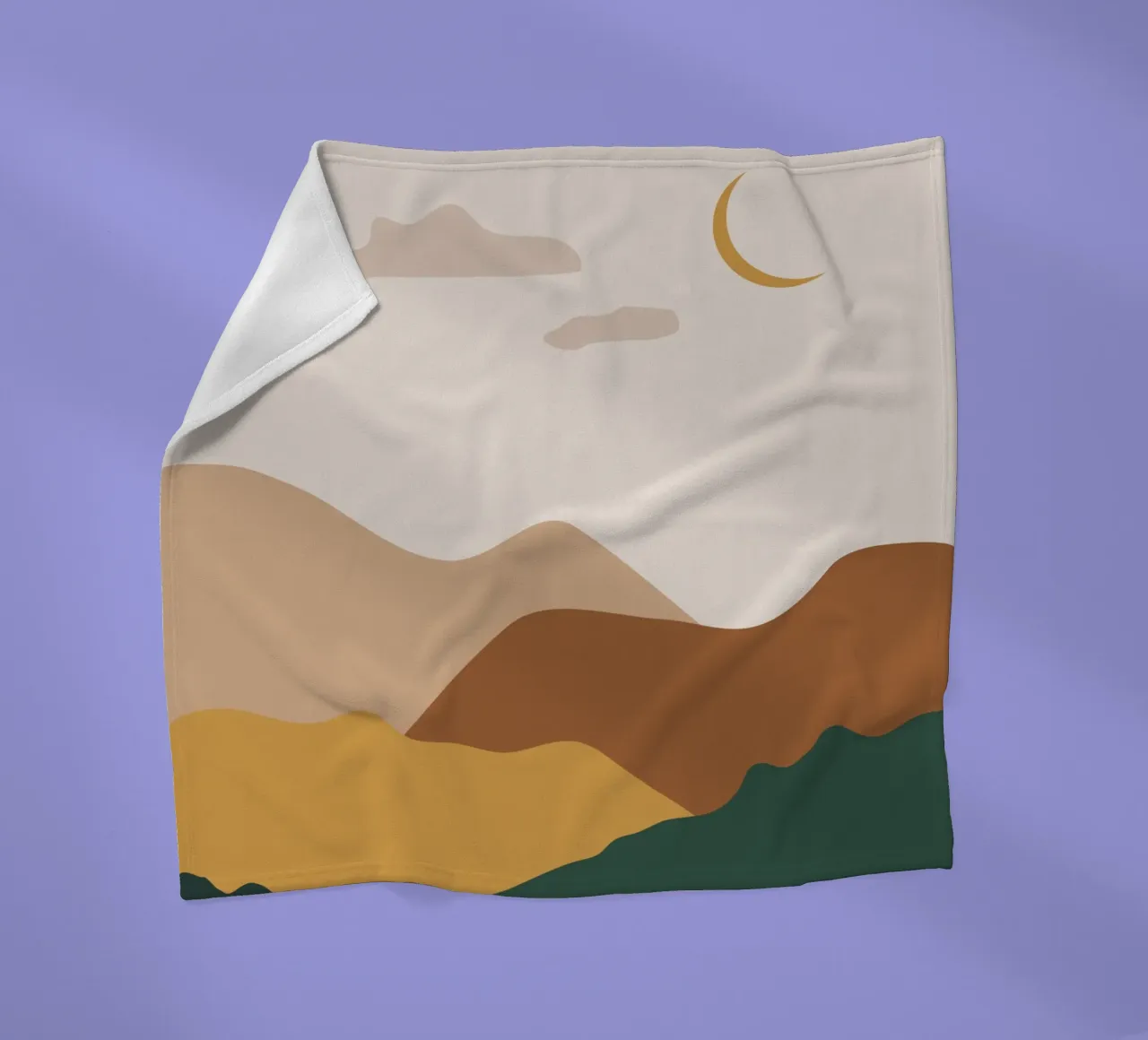 Paesaggio di metà secolo coperta in pile da IamHomeStudio