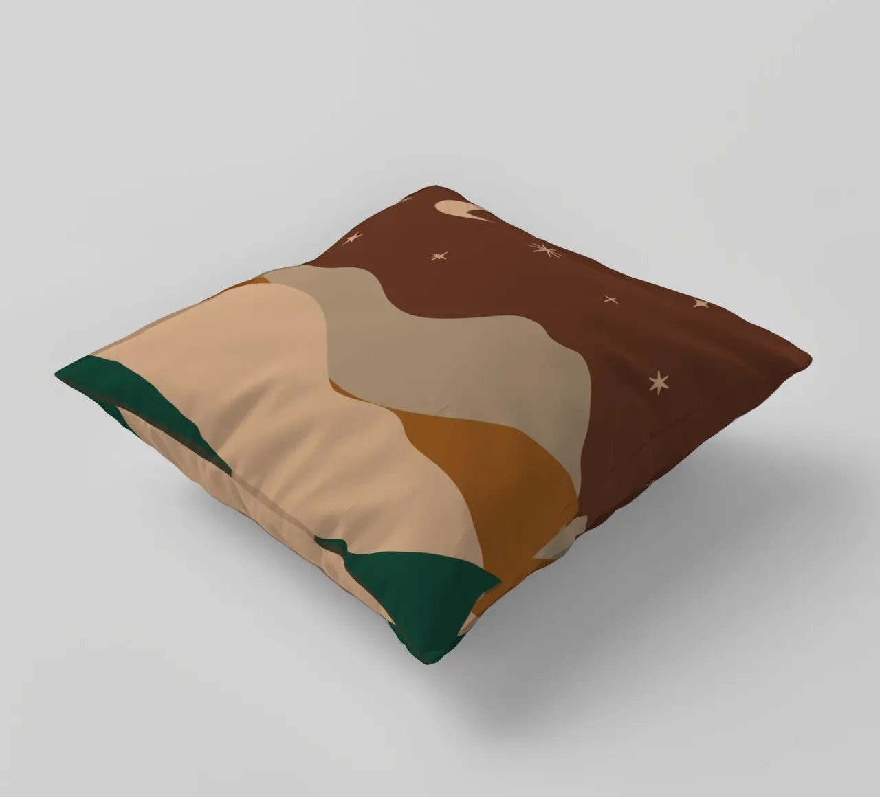 Paesaggio notturno Boho cuscino da IamHomeStudio