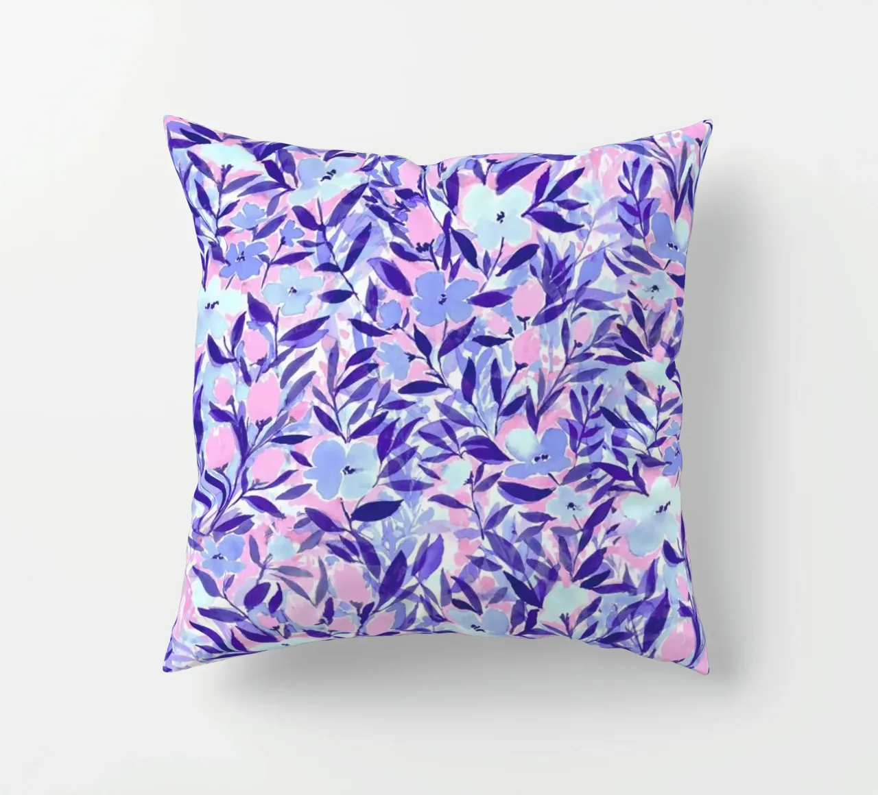 Nonchalant Pink cuscino da Jacqueline Maldonado