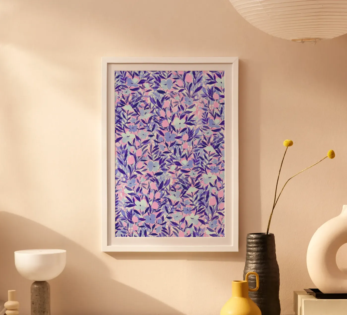 Nonchalant Pink poster da Jacqueline Maldonado