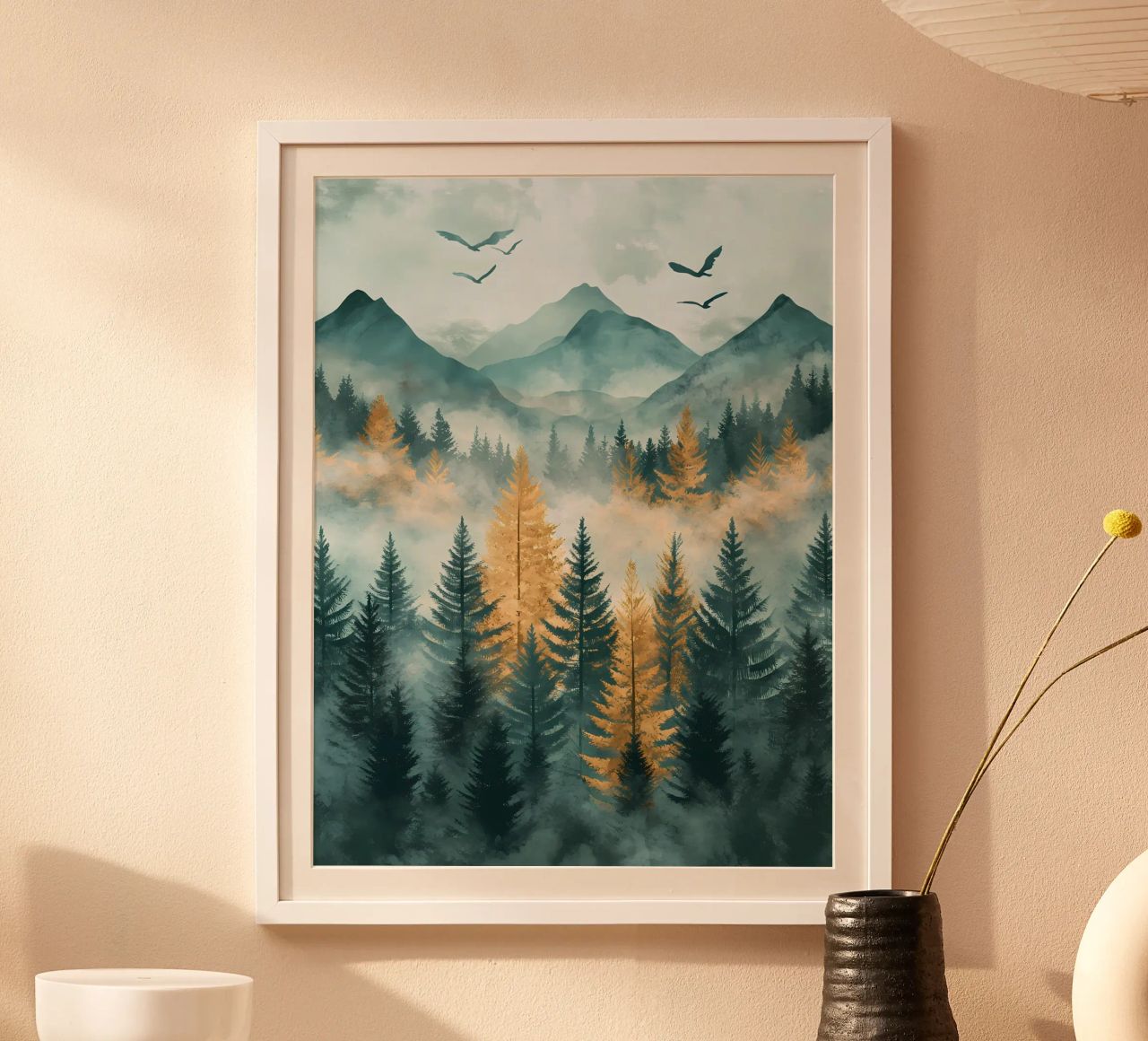 Wilde Natur Poster von Olga Wildrose