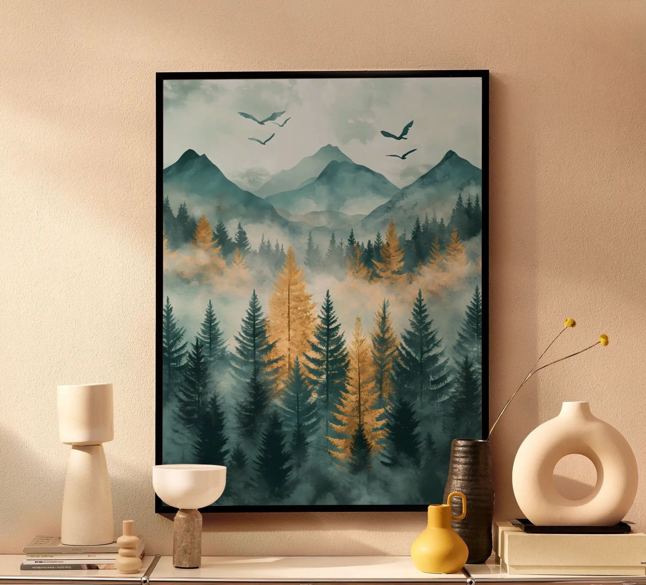 Wilde Natur Poster von Olga Wildrose
