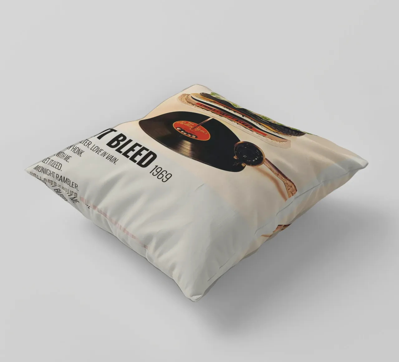 LET IT BLEED 1969 cuscino da SoundStudio