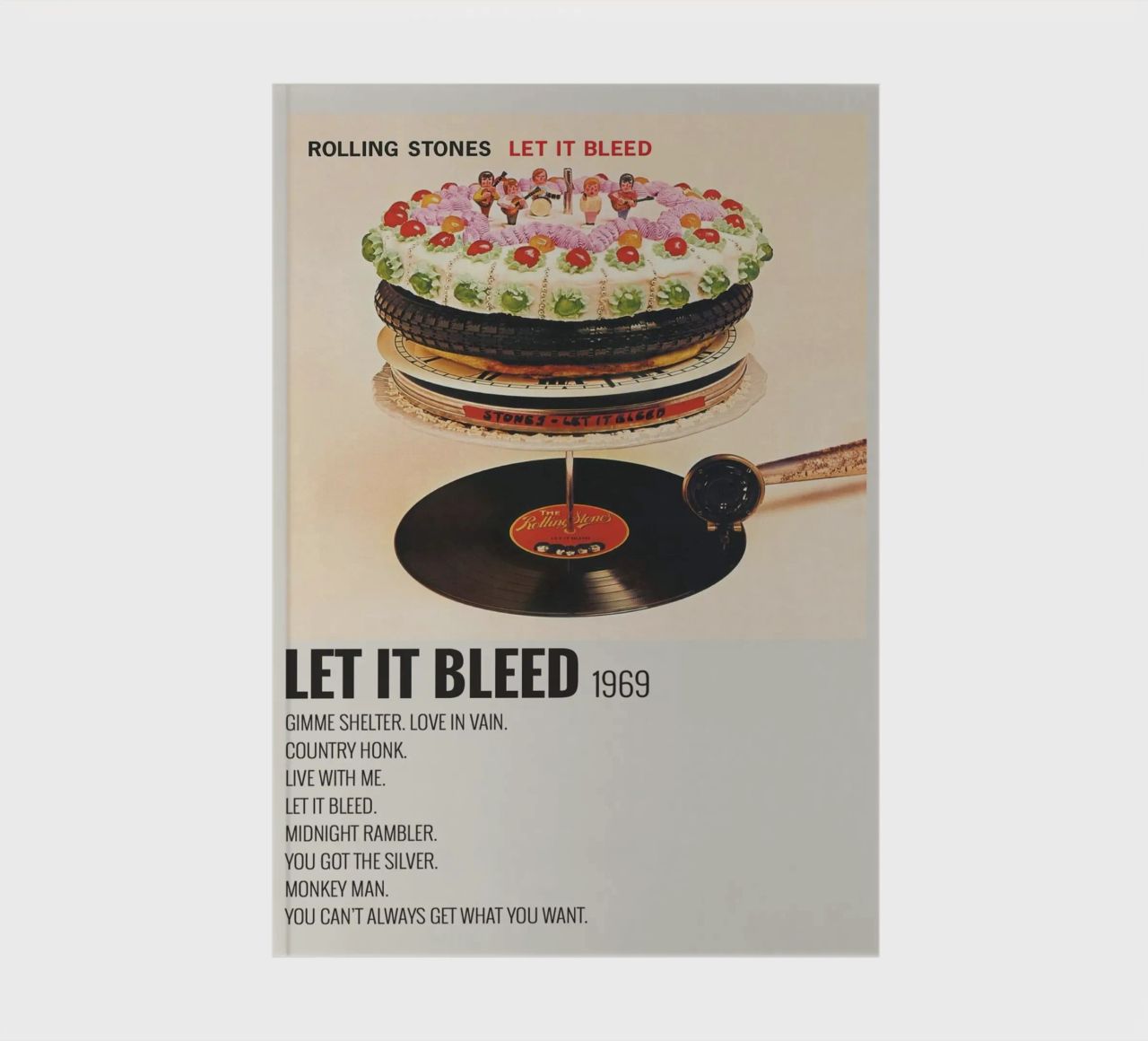 LET IT BLEED 1969 notebook by SoundStudio