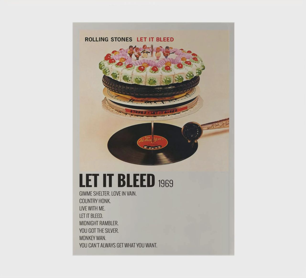 LET IT BLEED 1969 notebook by SoundStudio