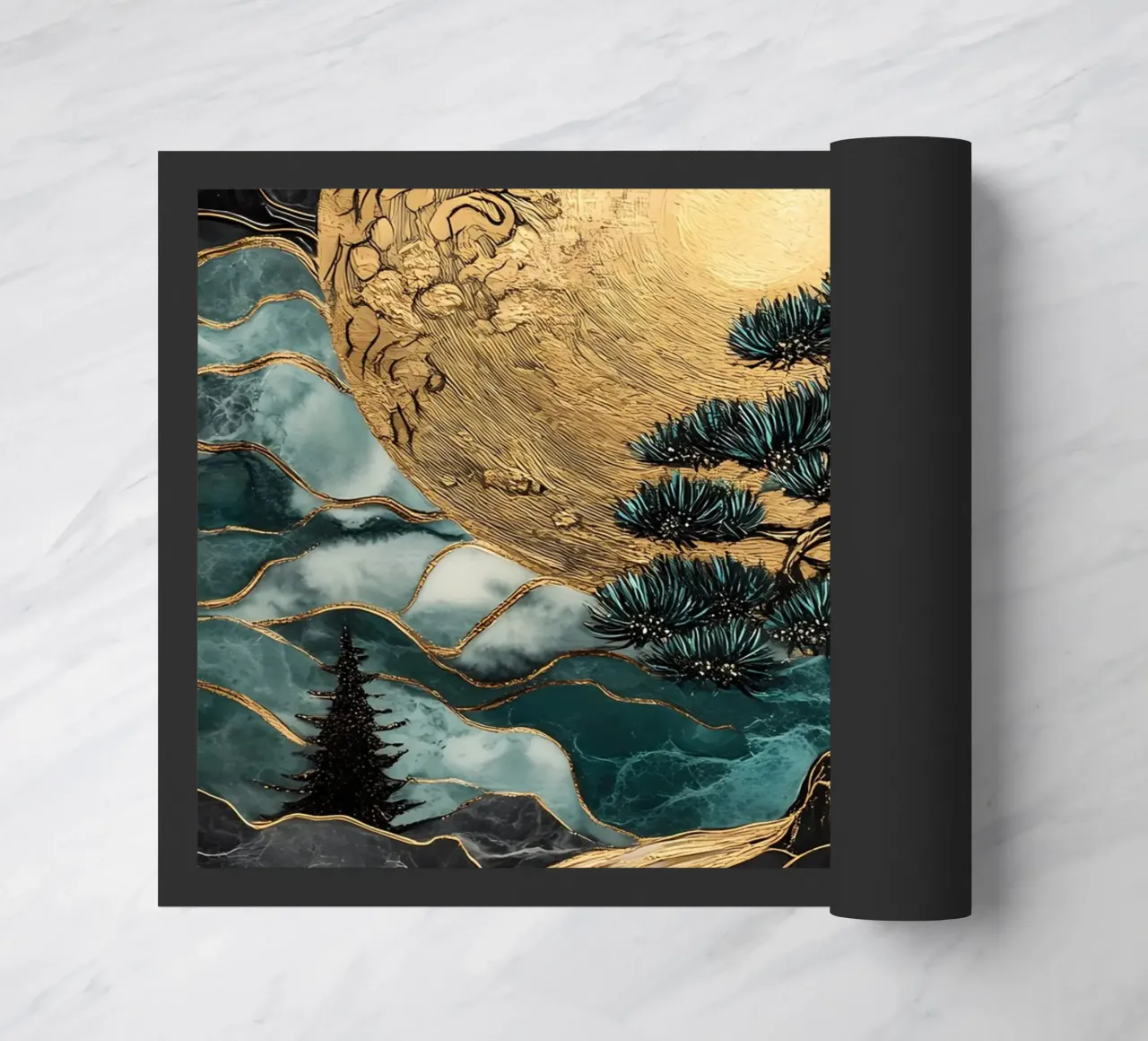 Harmony Tree doormat by IamHomeStudio