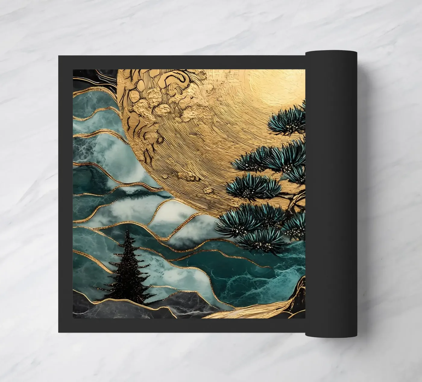 Harmony Tree doormat by IamHomeStudio