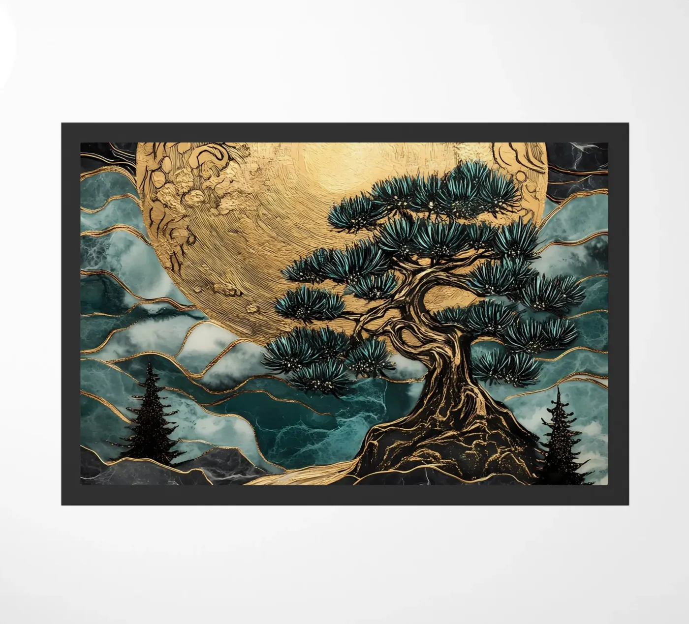 Harmony Tree doormat by IamHomeStudio