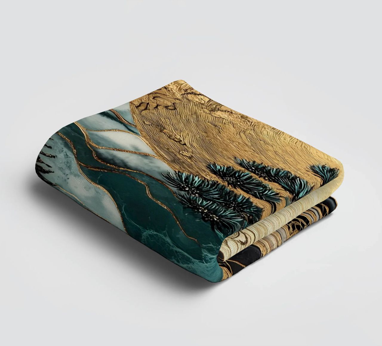 Harmony Tree towel by Olga Wildrose
