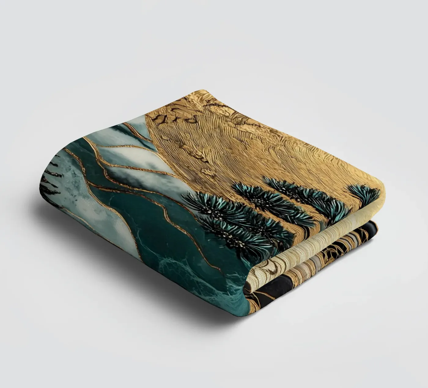 Harmonieboom badhanddoek van IamHomeStudio