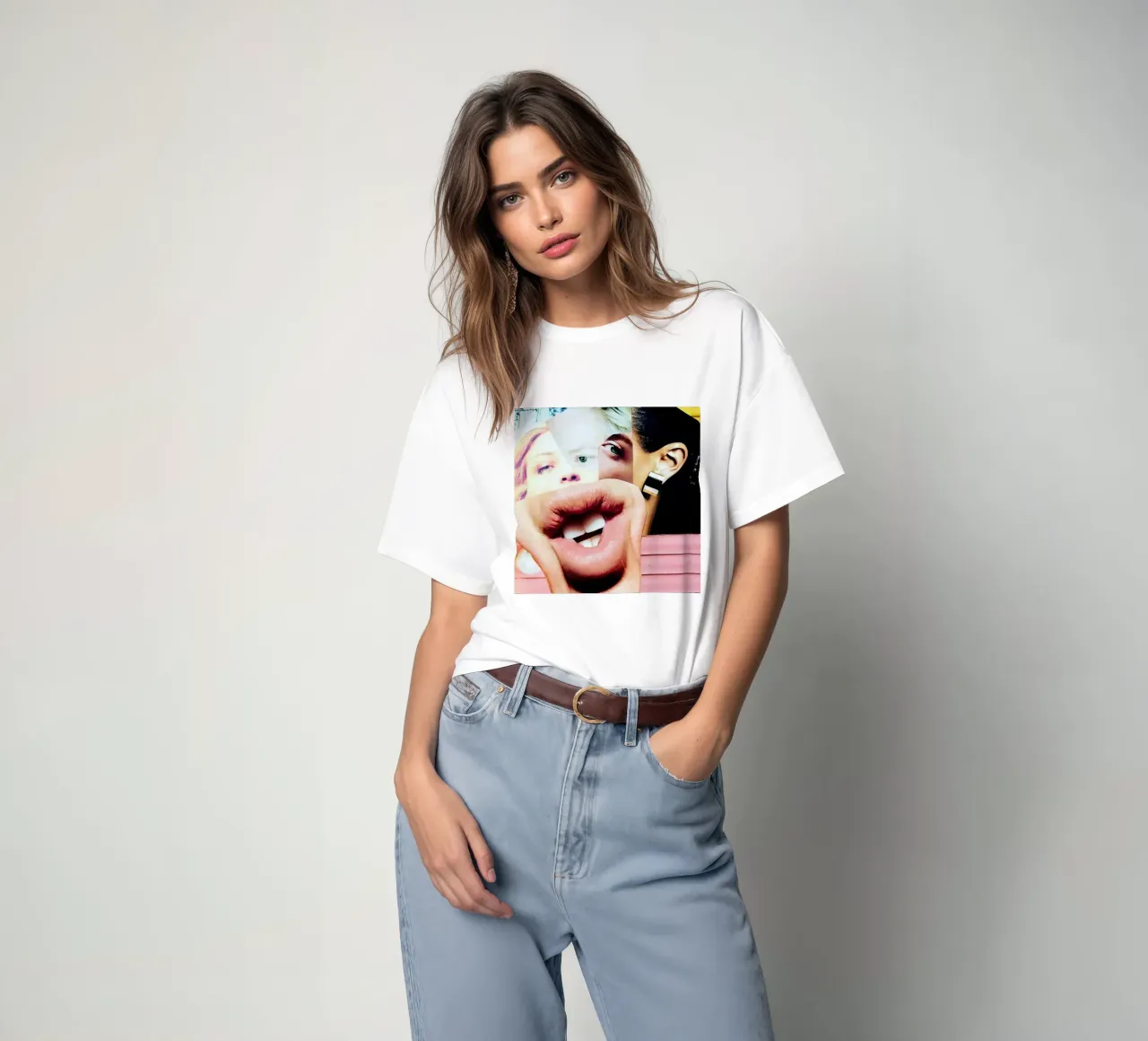 Dupe Pic Colage - three eyes t-shirt da MissVeroonica