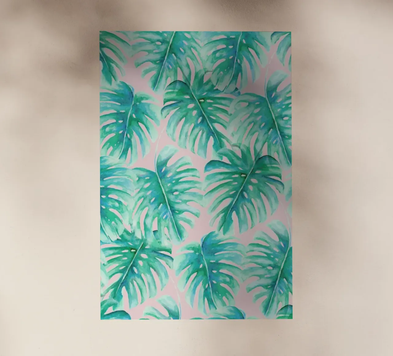 Paradise Palm Blush pellicola backlit da Jacqueline Maldonado
