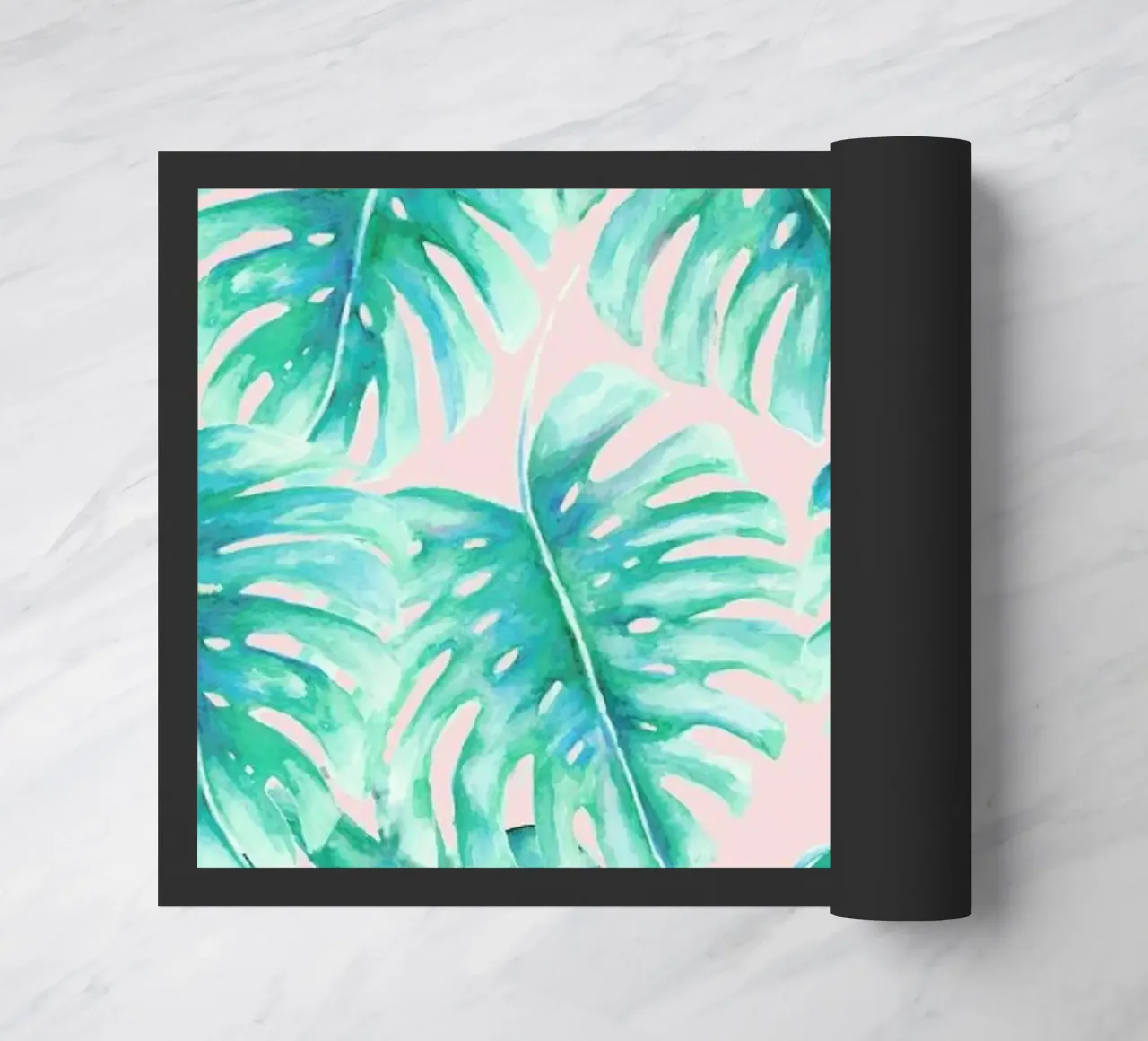 Paradise Palm Blush zerbino da Jacqueline Maldonado