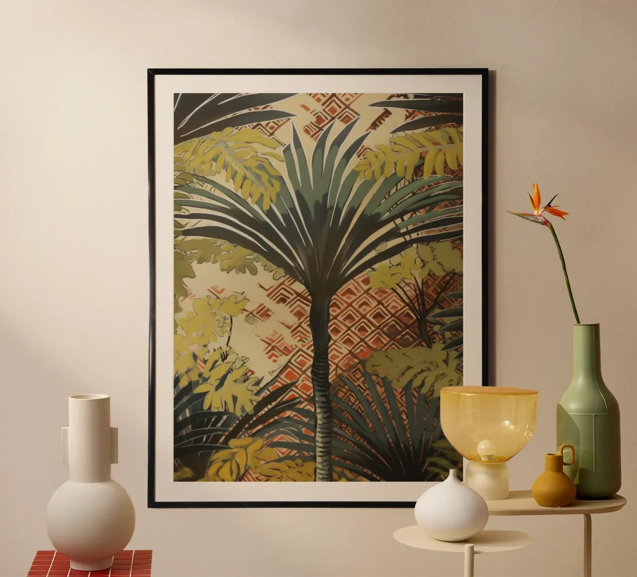 Sogni di palma tropicale carta hahnemühle da Carinaprint