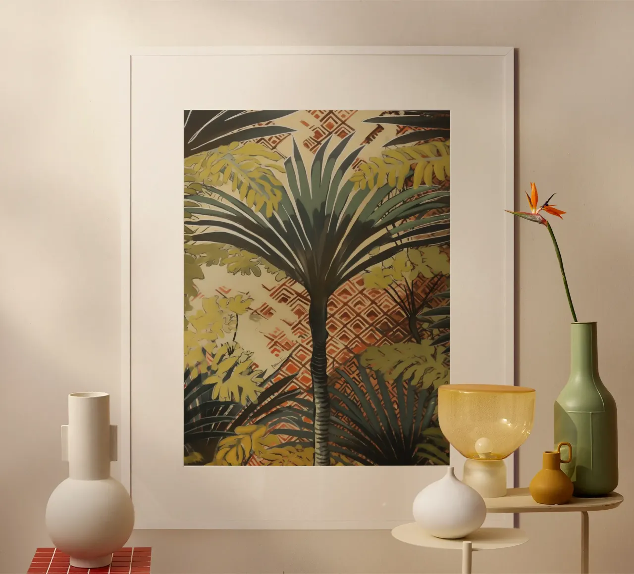 Sogni di palma tropicale carta hahnemühle da Carinaprint