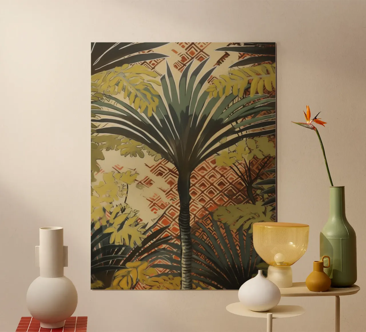 Sogni di palma tropicale carta hahnemühle da Carinaprint